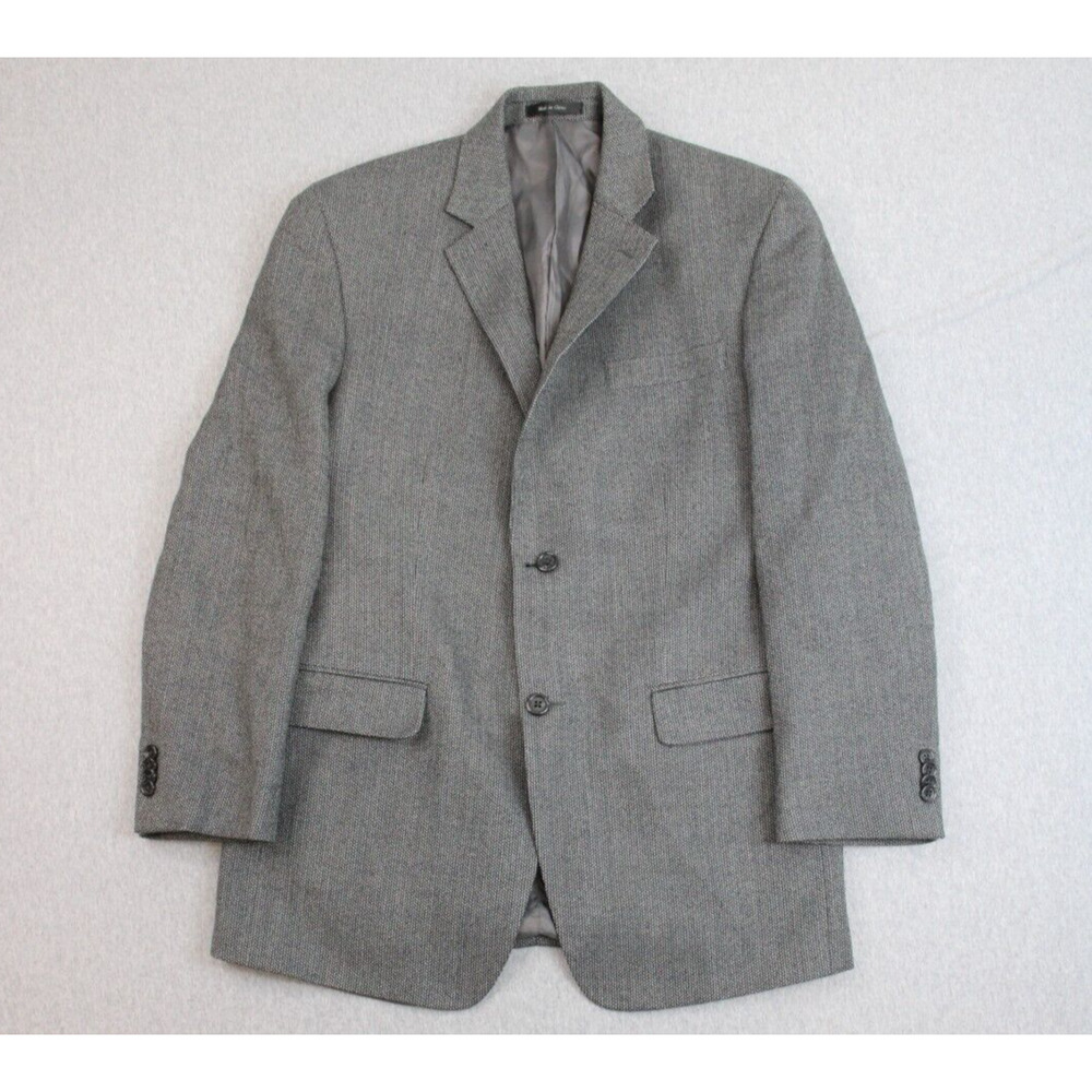 Michael Kors Blazer Men's 38R Speckled 100% Wool Single Breasted 2-Button‎